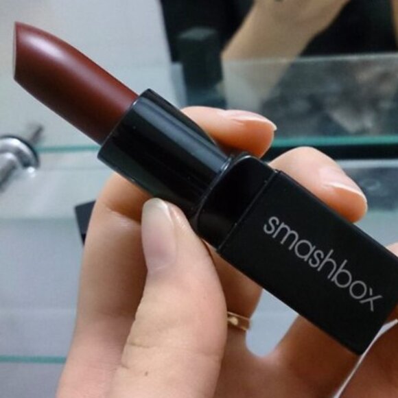 NEW Smashbox Be Legendary Lipstick Matte "Screen Queen"-Deep Burgundy NIB RARE - Picture 5 of 11